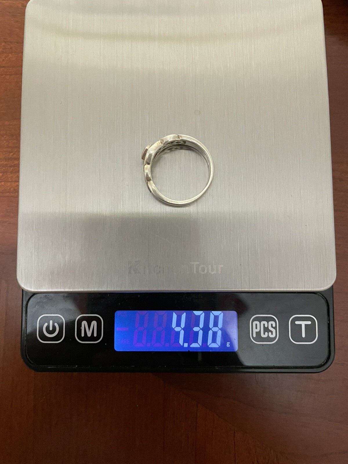 Vintage Sterling  Ring Signed ($) solid 925 silver - image 6