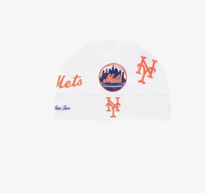 Aime Leon Dore ALD New Era New York Mets Fleece Skull Cap Beanie