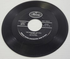 R The Platters - Only Because - The Mystery of You - 45 RPM - Vinyl Record