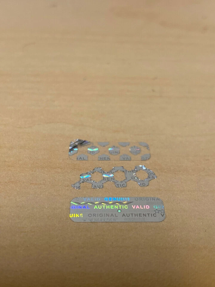 1000 Small! Custom Printed Tamper Evident Security Void Hologram Labels Stickers - Image 3 of 4
