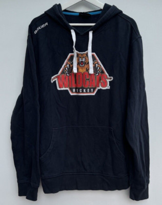Wildcats Hockey Hoodie Bauer Schwarz Pullover Herren Small S
