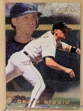 1996 Flair SILVER #275 Craig Biggio HOF RARE SPECKLE GOLD LETTER PARALLEL