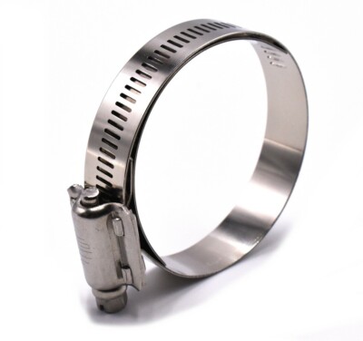 Jolly (10) Lined High Torque SAE 262 1-3/4'' to 2-5/8'' 300 SS Hose Clamps JHT250L