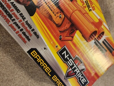 New Hasbro NERF N-Strike Barrel Break IX-2 w/ Removable AMMO