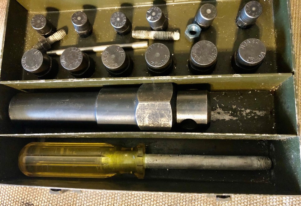 Vintage US Military Kalon Standard Stud Remover and Driver Kit USA eBay