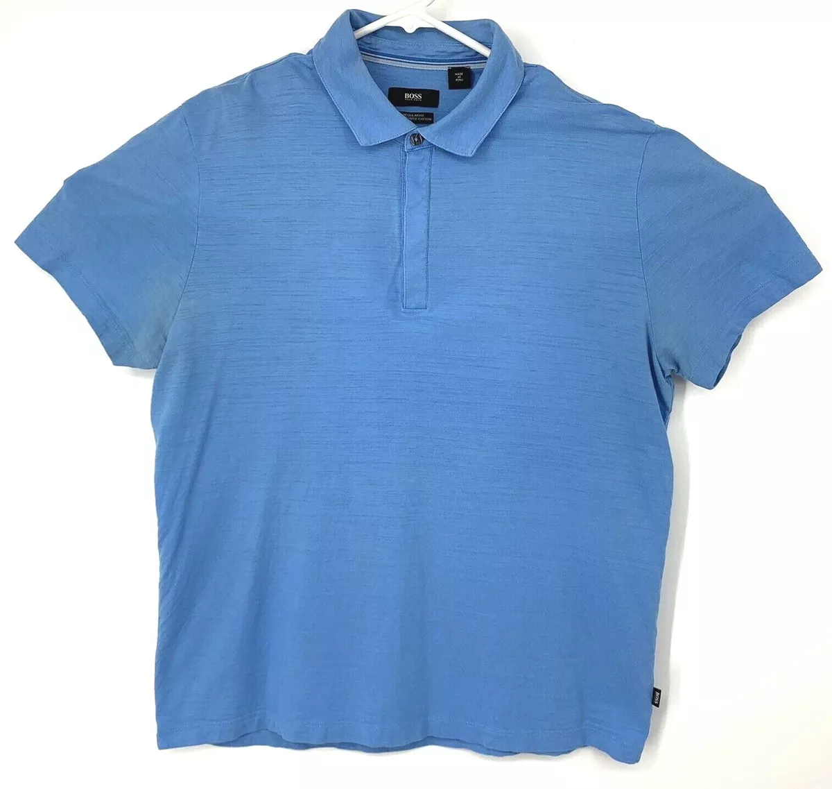 Hugo boss regular fit cheap long staple cotton