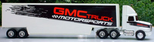 GMC TRUCK MOTORSPORTS TRACTOR TRAILER- ERTL - Afbeelding 1 van 1