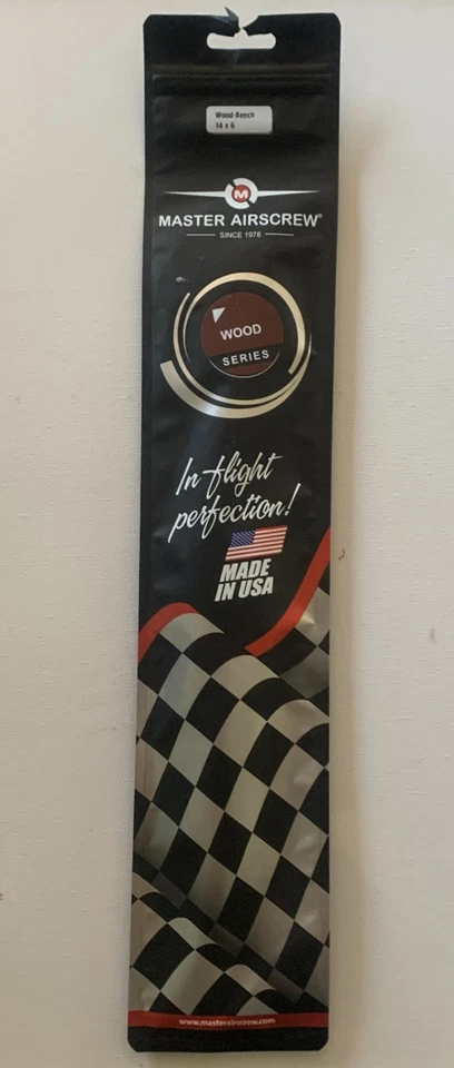 Master Airscrew 14x6 Beech Wood Propeller MAS1460B NEW - Image 3 of 3