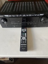 Vintage Denon AVR-S540BT 5.2 Channel AV Surround Receiver Black Tested Works