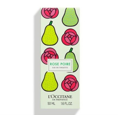 L'OCCITANE en Provence Rose Poire Rose Pear Eau De Toilette 50ml Limited Edition
