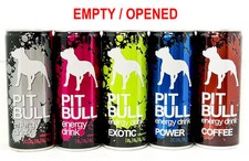 Pit Bull Energy Drink Various Flavors Empty Cans 250ml Ukraine 2025-2026 Set 5