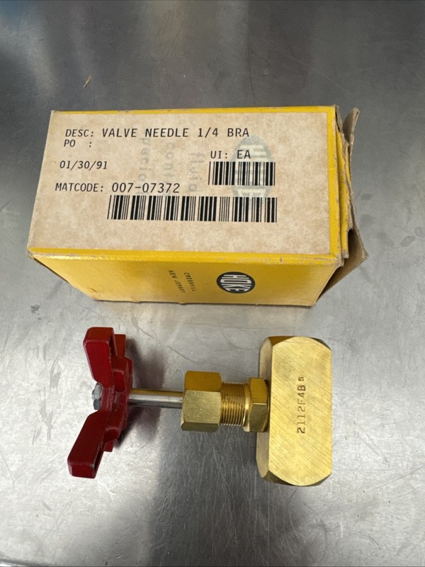  Hoke Valve Needle 1/4” Brass 