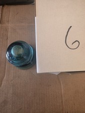 Hemingray Green Glass Insulator Cup 42 Made in USA