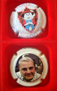 Capsules de champagne ARLETTE (Fée d') N° 25 g et 28 aa