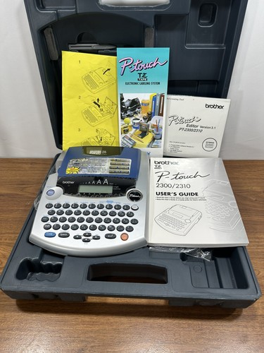 Brother P-Touch Model PT-2300/2310 Label Maker W/ Case - Unused