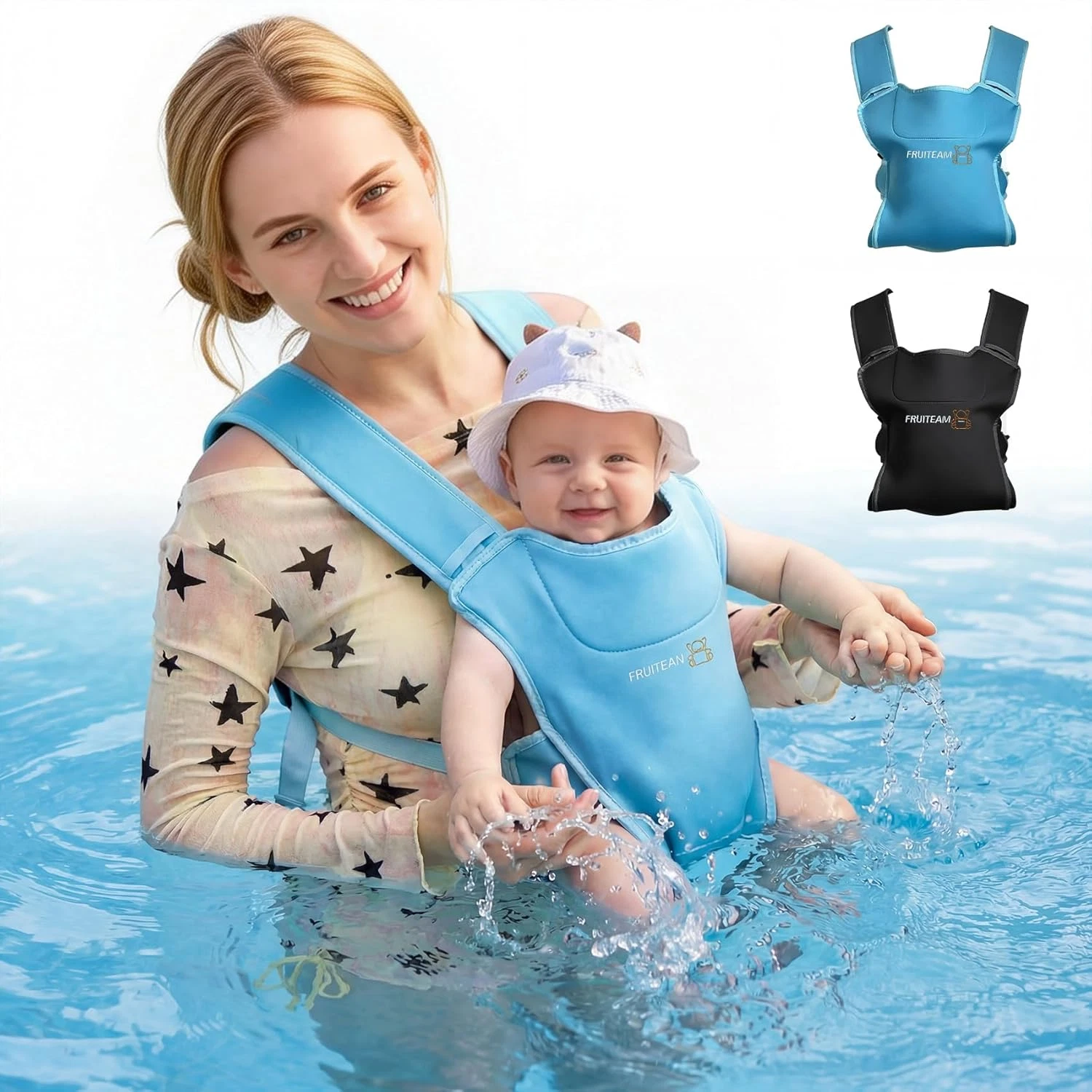 Baby Carrier for Infants & Toddlers – Ergonomic Lightweight Harness, Adjustable