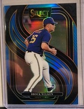 2025 Select Light Blue Prizm #162 Brock Wilken /199 Brewers