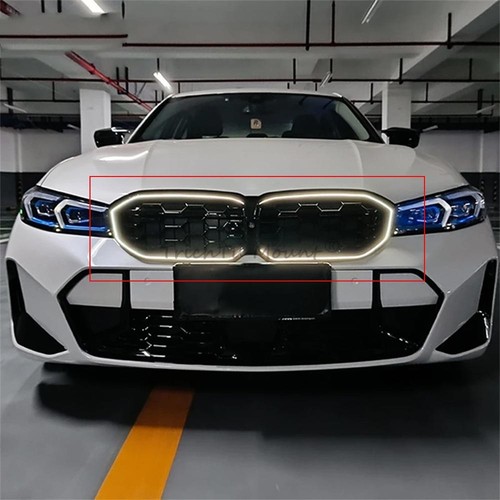 Gloss Black Front Bumper Kidney Grille w/Light For BMW 3 series G20 G21 Facelift - Bild 10 von 24