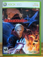 Devil May Cry 4 (Microsoft Xbox 360, 2008) No Manual - Tested - Near Mint Disc