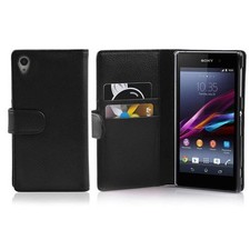 Case for Sony Xperia Z1 Protection Wallet Phone Cover Book Magnetic