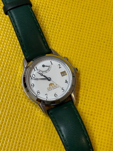 Discontinued Rare Orient Vintage Military Style Automatic Power Reserve Watch - Picture 10 of 24