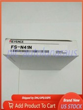 KEYENCE FS-N41N Fiber Optic Sensors FSN41N New In Box One US Free TAX
