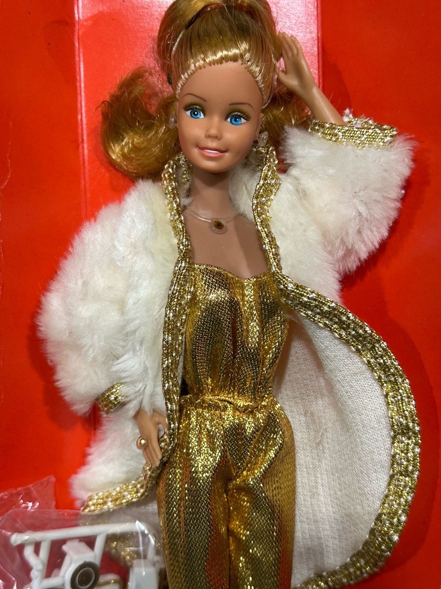 Golden Dream Barbie 1980 Vintage No 3533 Mattel Taiwan ~ In