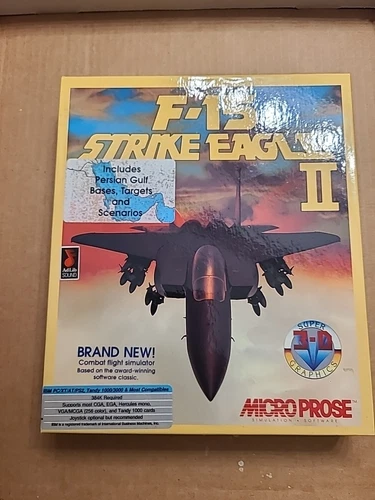 F-15 Strike Eagle II PC Complete 