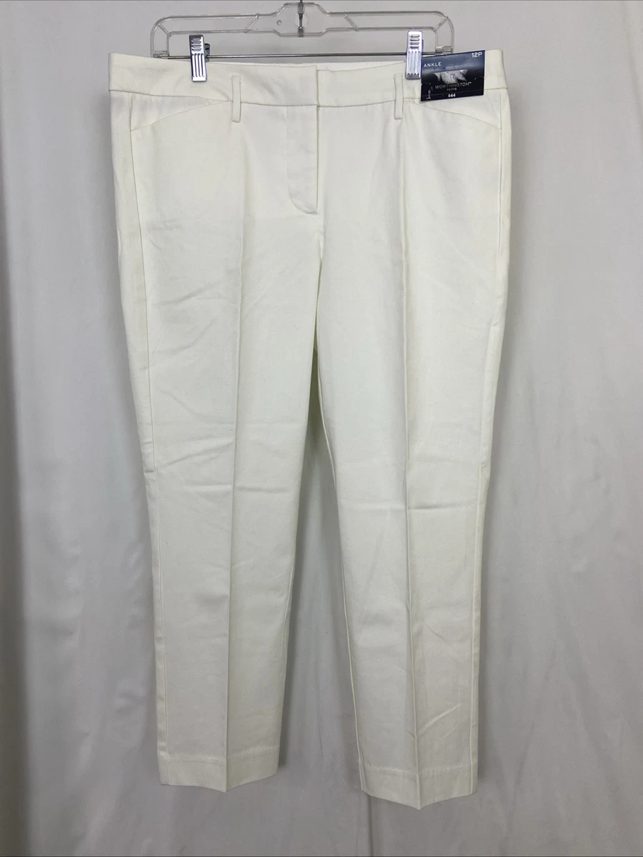 navy blue dress for baby girl Women's White Petite Jeans & Pants main image 0