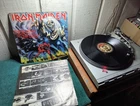 Iron Maiden The Number Of The Beast LP 1982 Capitol Harvest ST-12202