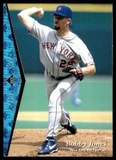 Bobby Jones 1995 SP #83 New York Mets MLB READ FREE SHIPPING AutographDen