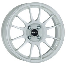 ALUFELGE MAK XLR FUR HYUNDAI I20 7.5X18 4X100 GLOSS WHITE NK2