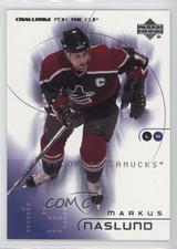 2001-02 Upper Deck Challenge for the Cup Markus Naslund #86 e6j