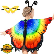 iROLEWIN Fairy Butterfly Wings Costume for Toddler Girls