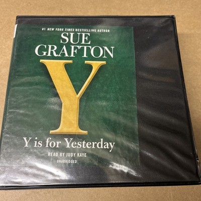 Y Is for Yesterday by Sue Grafton (2017, Unabridged Audiobook 14 CDs) Very Good