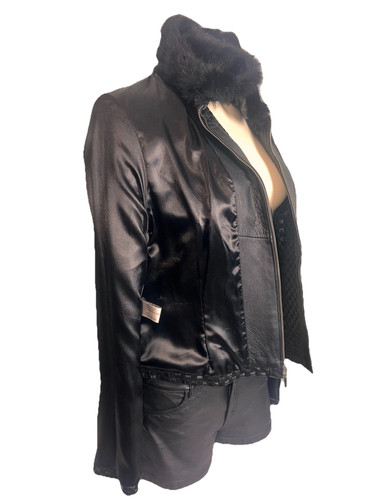 MARVIN RICHARDS Authentic Leather Jacket Black Ra… - image 20