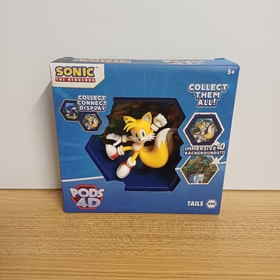 Sonic The Hedgehog TAILS 4D PODS verbindbare Figur Spielzeug Wow Sachen neu versiegelt