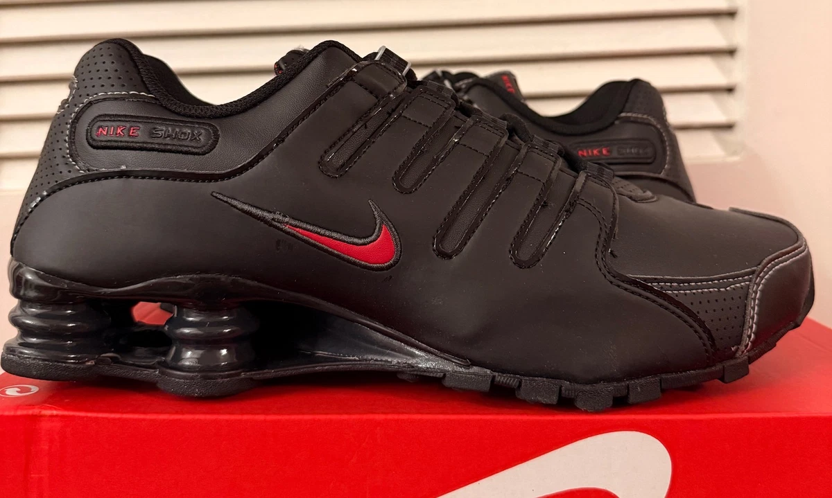Nike Shox NZ Black Red for Sale | Authenticity Guaranteed | eBay