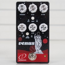 Crazy Tube Circuits Venus Overdrive Effects Pedal, FHG Exclusive Blackout Red