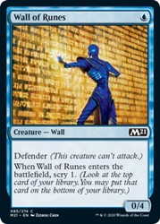 Wall of Runes 085/274 Core Set 2021 Common