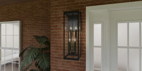 Quoizel WVR8209 Westover 4 Light 30" Tall Wall Sconce - Black - Picture 2 of 8