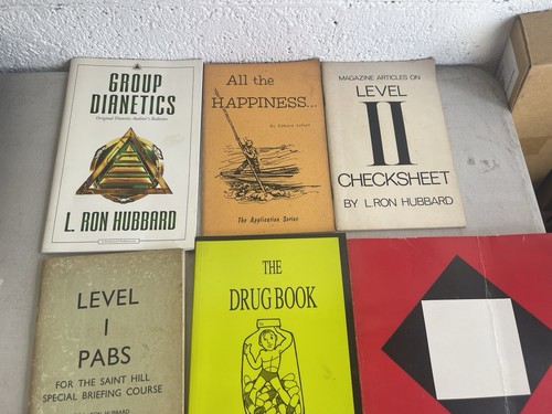Scientology Books Lot 16 L Ron Hubbard Dianetics Vintage Books - Foto 4 di 20