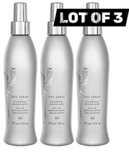 KENRA Platinum Hot Spray 20 Firm Hold Heat Protection Spray 8 oz LOT OF 3