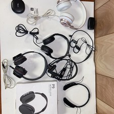 Lot Of 9 Untested Headphones