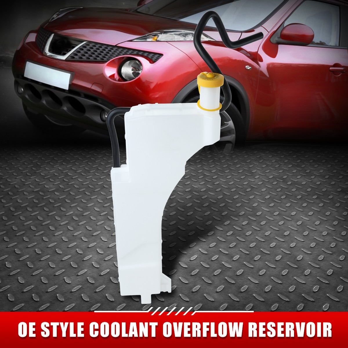 FOR 11-17 NISSAN JUKE OE STYLE COOLANT OVERFLOW RESERVOIR TANK