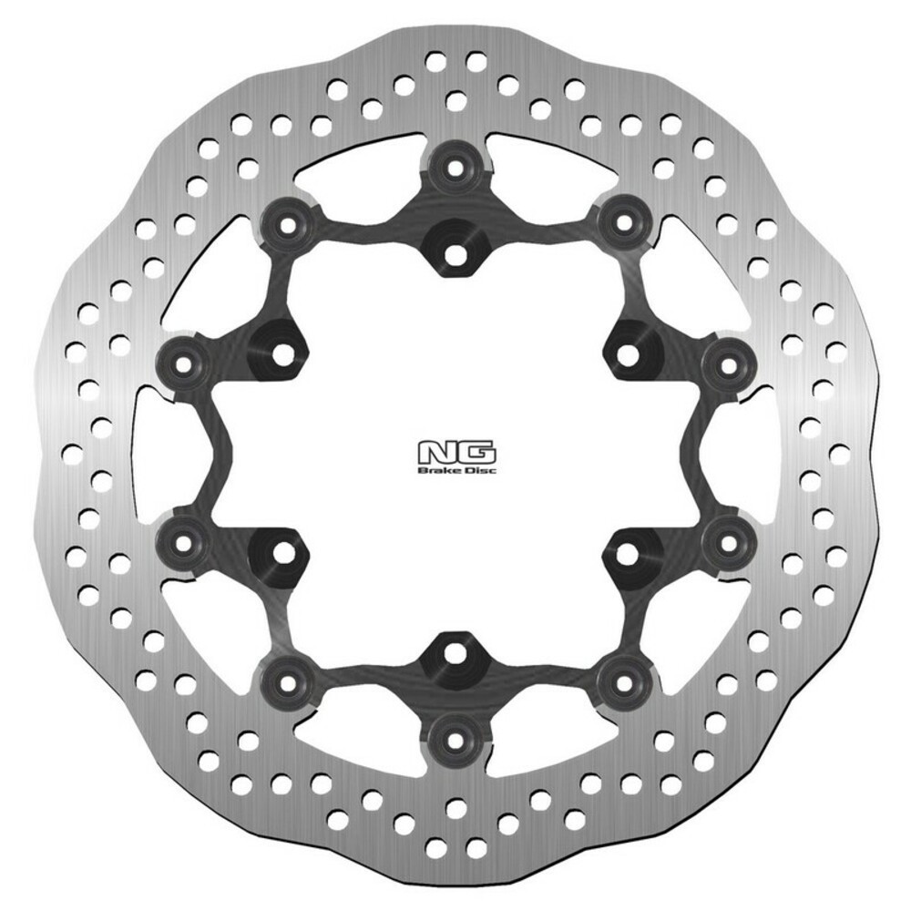 Free Shipping Ng Brakes Wavy Floating Brake Disc For Motorcycle Parts