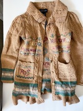 Vintage Ralph Lauren Wool Cashmere Kid Sz. 6 Pioneer ABC School House AS IS READ