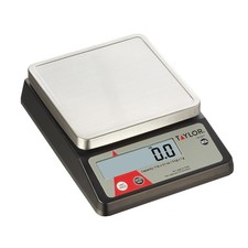 Taylor TE10FT 11-Pound Commercial Digital Portion Control Scale, 11 lb 5 kg in