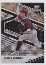 2020 Panini Elite Extra Edition Prime Numbers A 130/195 Carter Baumler #140 n1u