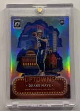 2024 Panini Donruss Optic Drake Maye Uptowns Rookie - Card No. 4